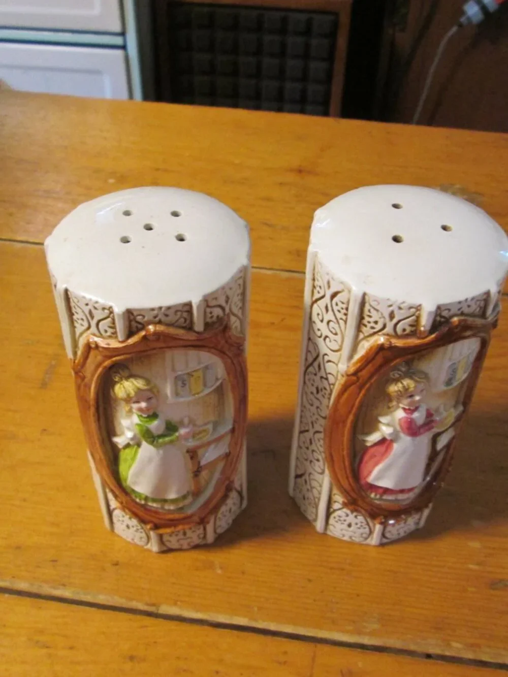 9  pc Sears Pioneer women kitchen collectible 1978 Japan